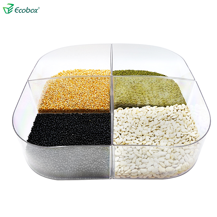 Ecobox SPH-050四分之一圆形散装食品盒